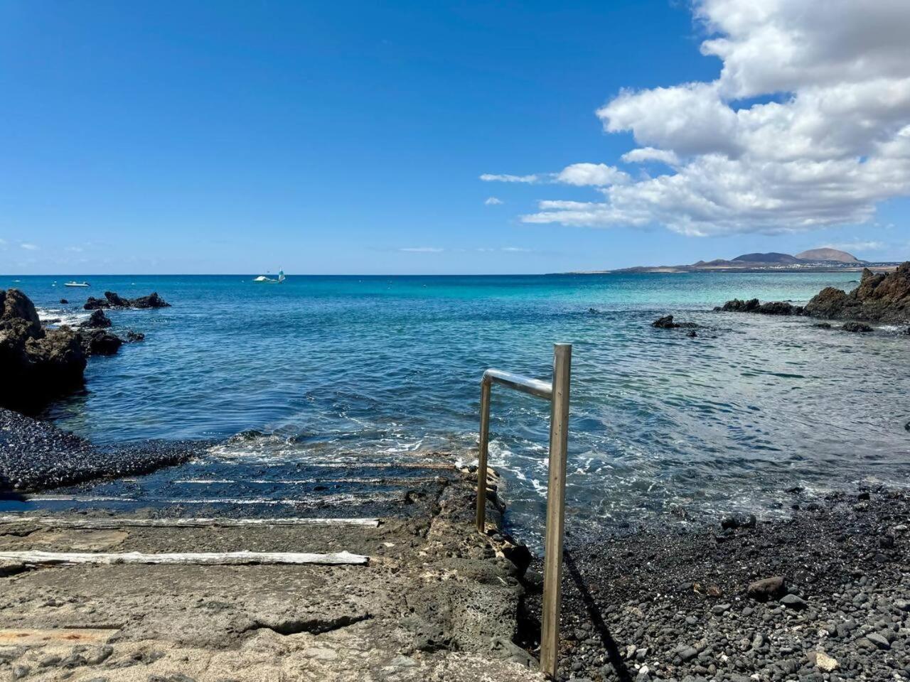 Gran Terraza 1 Minuto De Las Piscinas Naturales Punta Mujeres Eksteriør billede