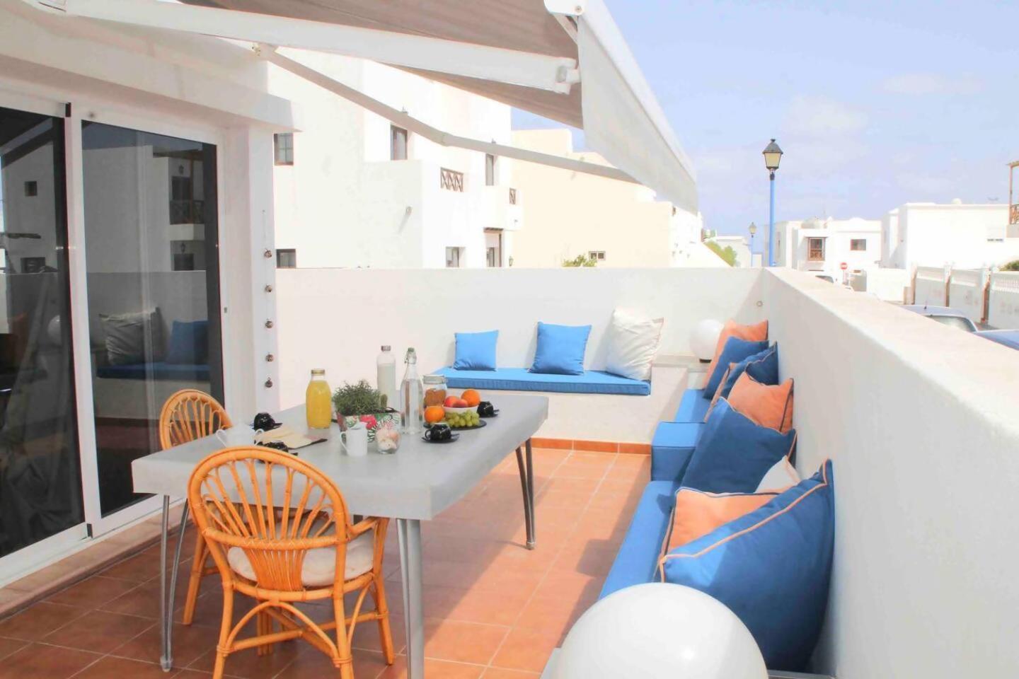 Gran Terraza 1 Minuto De Las Piscinas Naturales Punta Mujeres Eksteriør billede