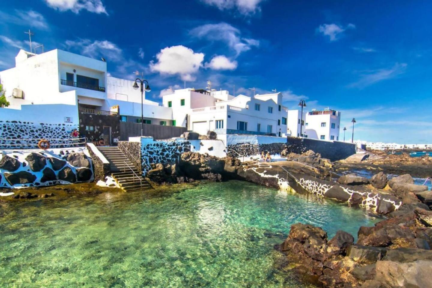 Gran Terraza 1 Minuto De Las Piscinas Naturales Punta Mujeres Eksteriør billede
